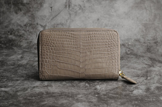 ALLA MODA MID WALLET_BEIGE