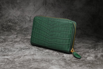 ALLA MODA MID WALLET_GREEN