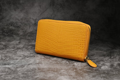 ALLA MODA MID WALLET_YELLOW